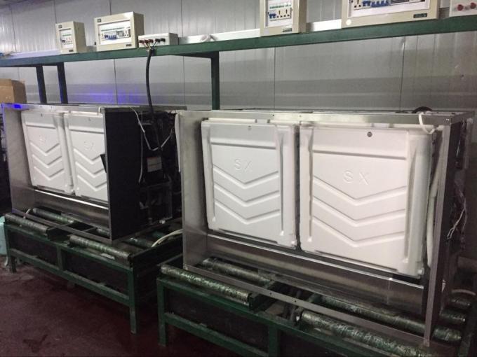 220v ক্রিস্টাল ক্লিয়ার আইস কিউব মেকার 316 স্টেইনলেস স্টিল 25