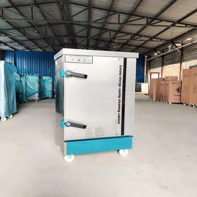 সিই চিকেন স্টিমার মেশিন স্টেইনলেস 304 রেস্তোঁরা ক্যান্টিনের জন্য 2